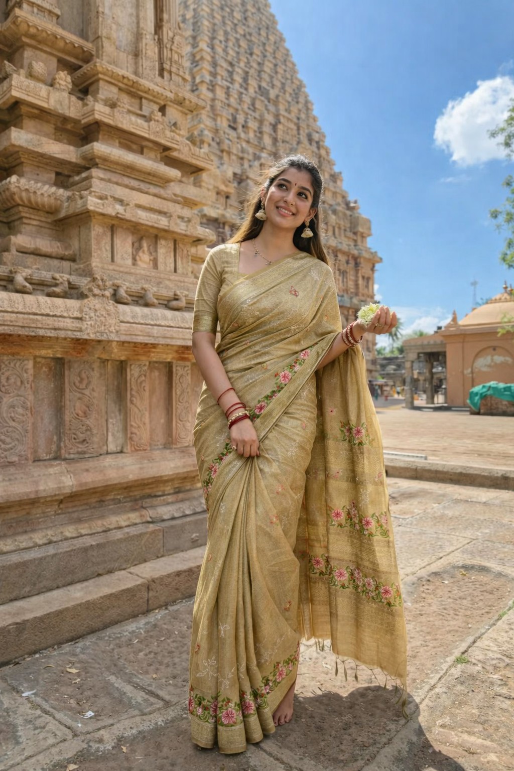 Crushed Tissue Embroidery silk