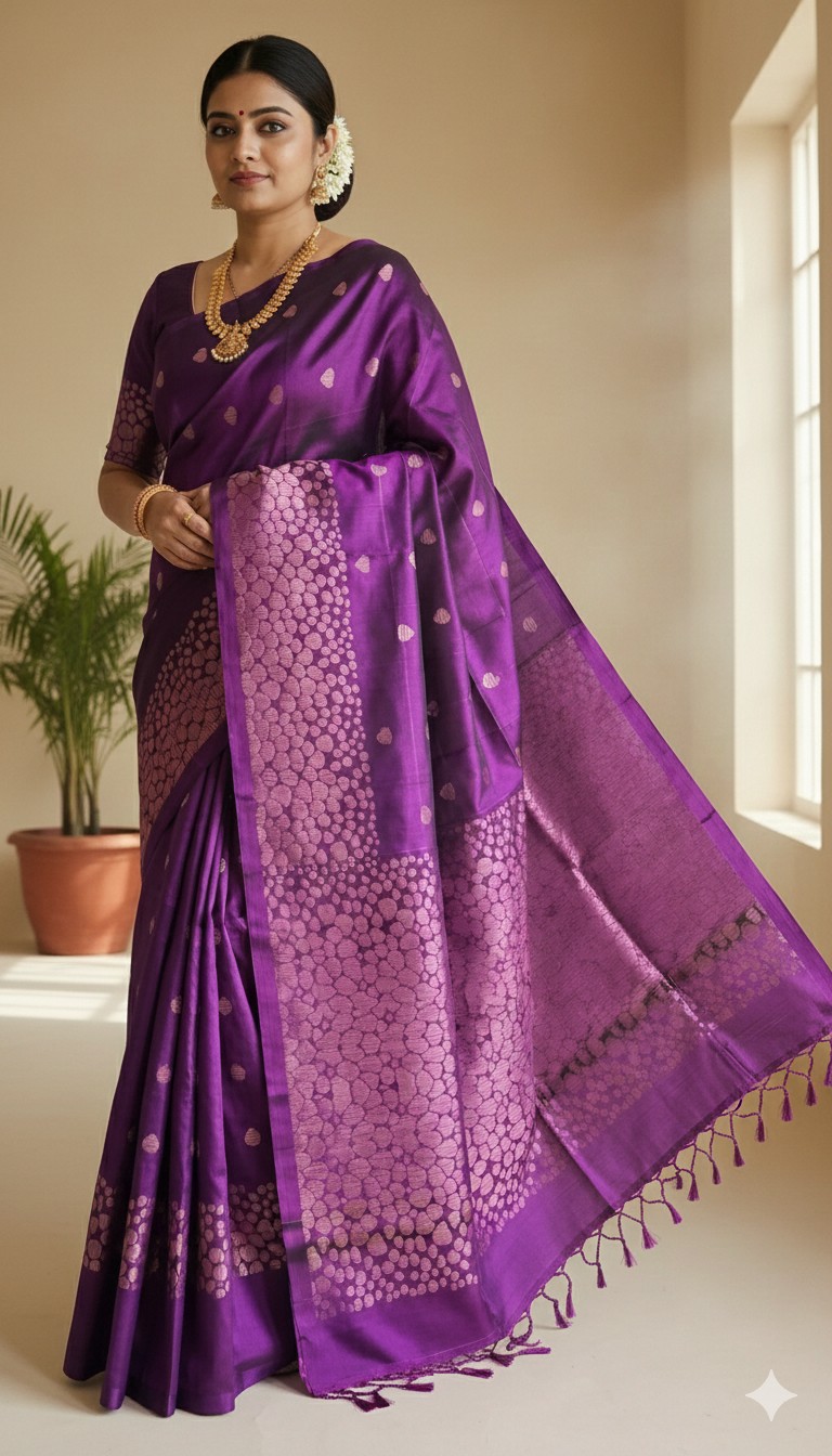 Stone Turning Pure Silk