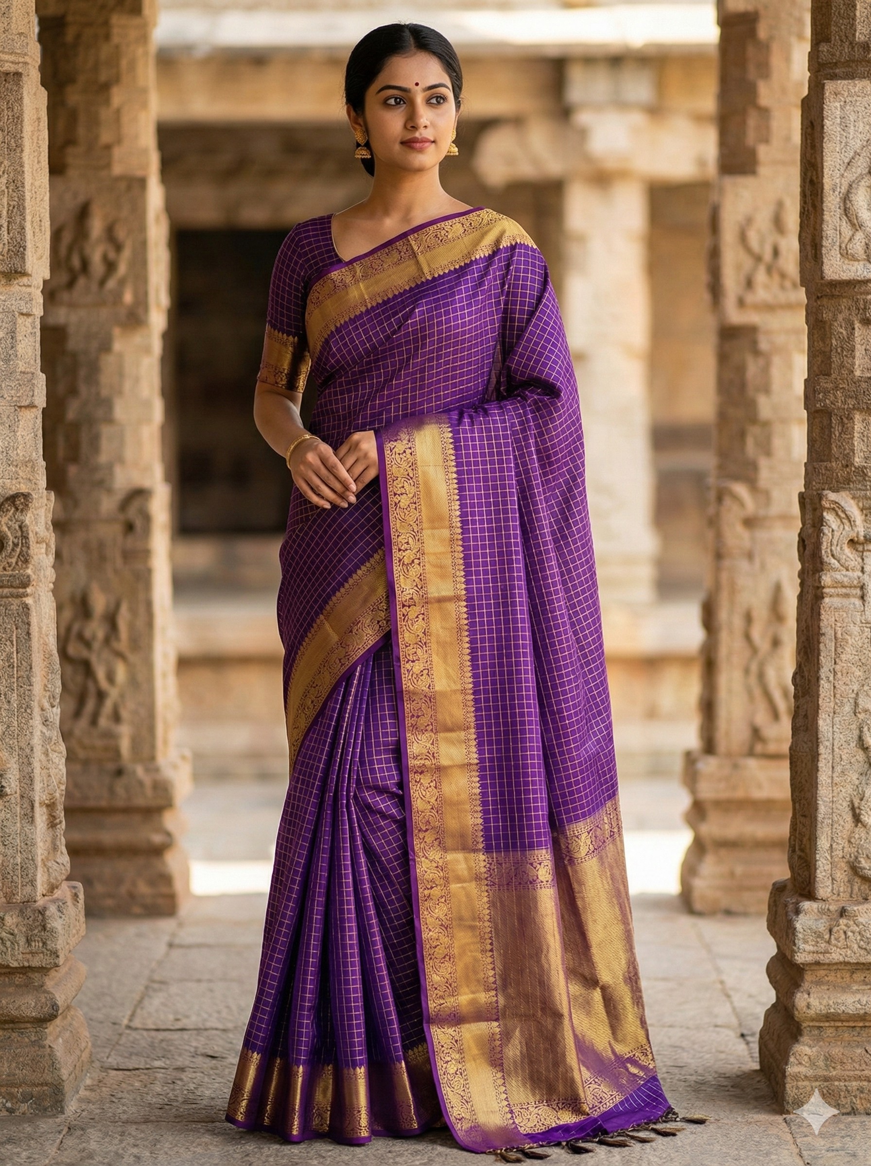 Hamdloom Mangalagiri Silk