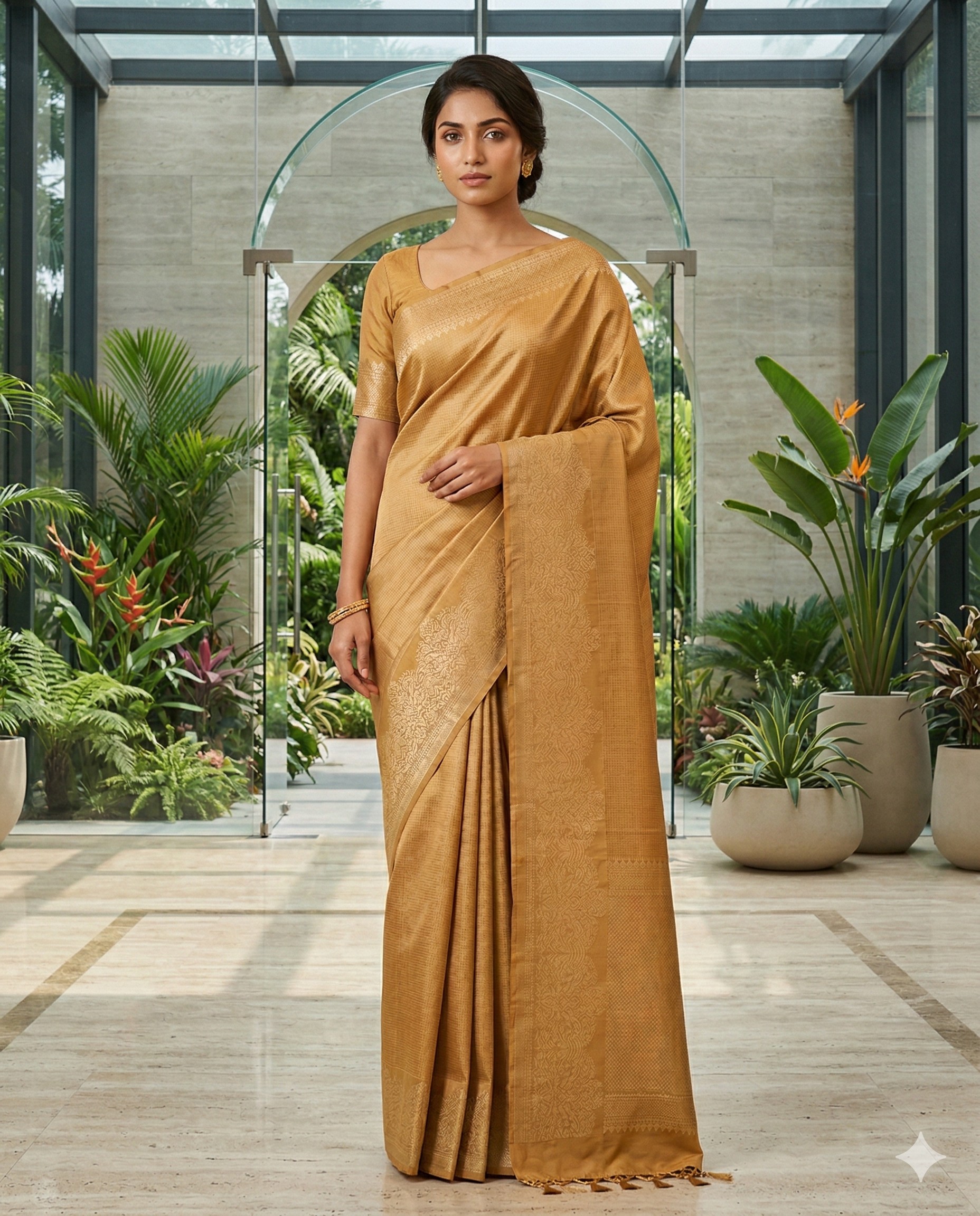 Border Less Pure Silk