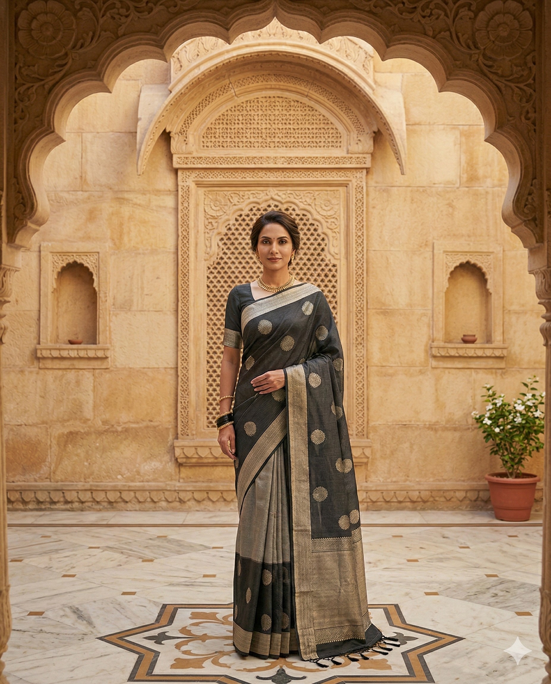 Black Tree Pure Silk