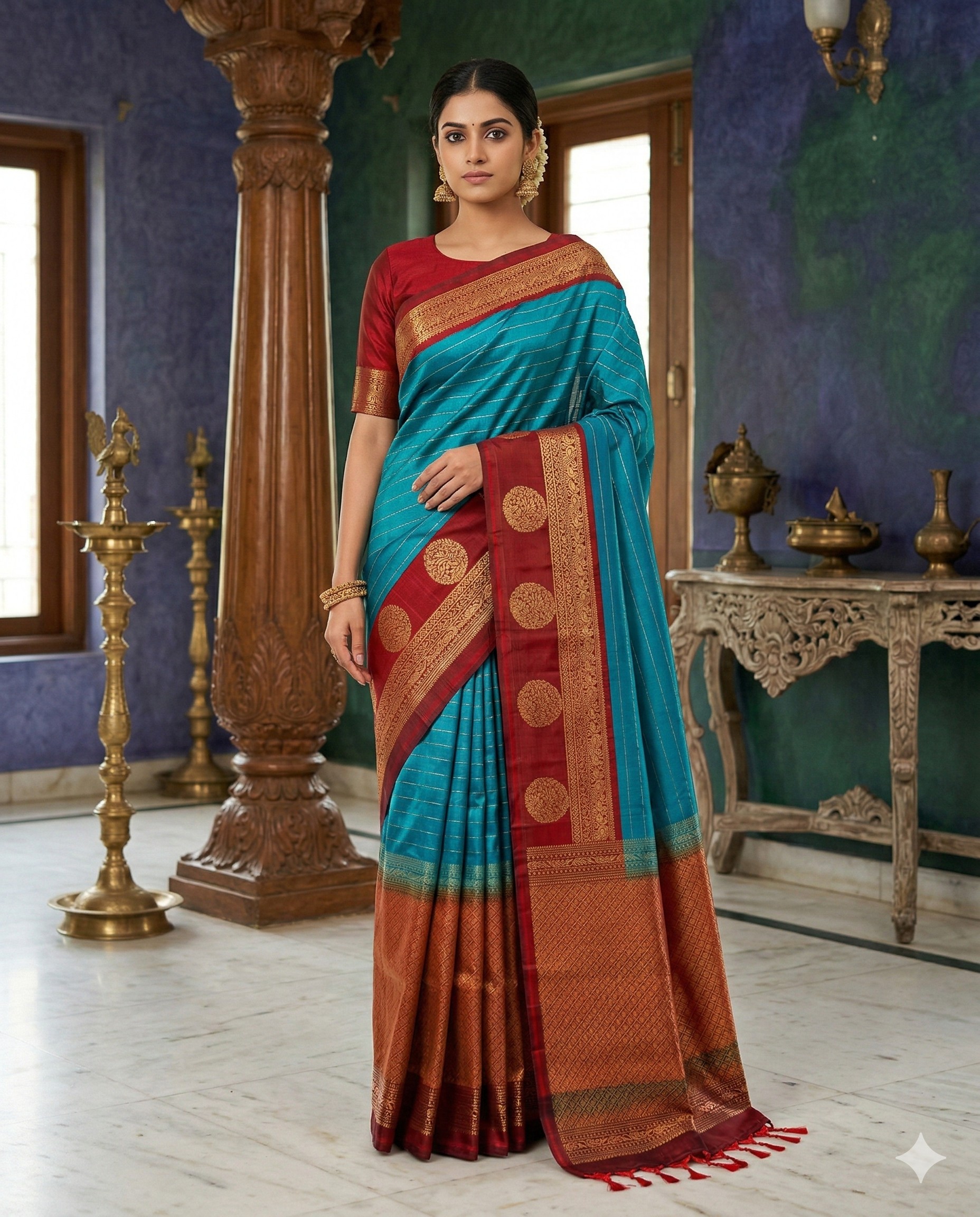 Design Border Pure Silk