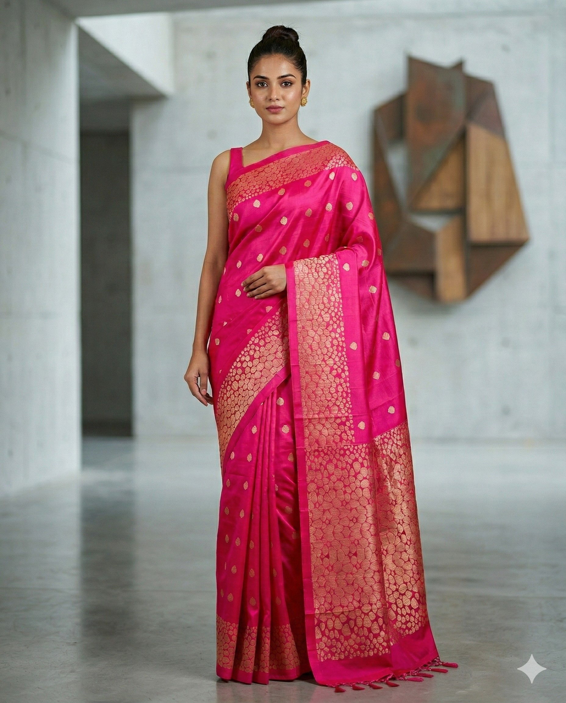 Stone Turning Pure Silk