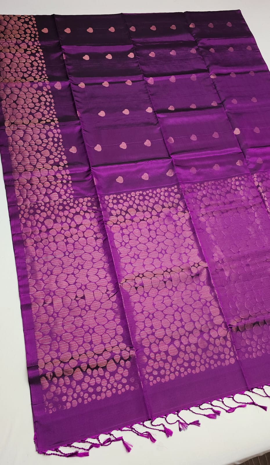 Stone Turning Pure Silk