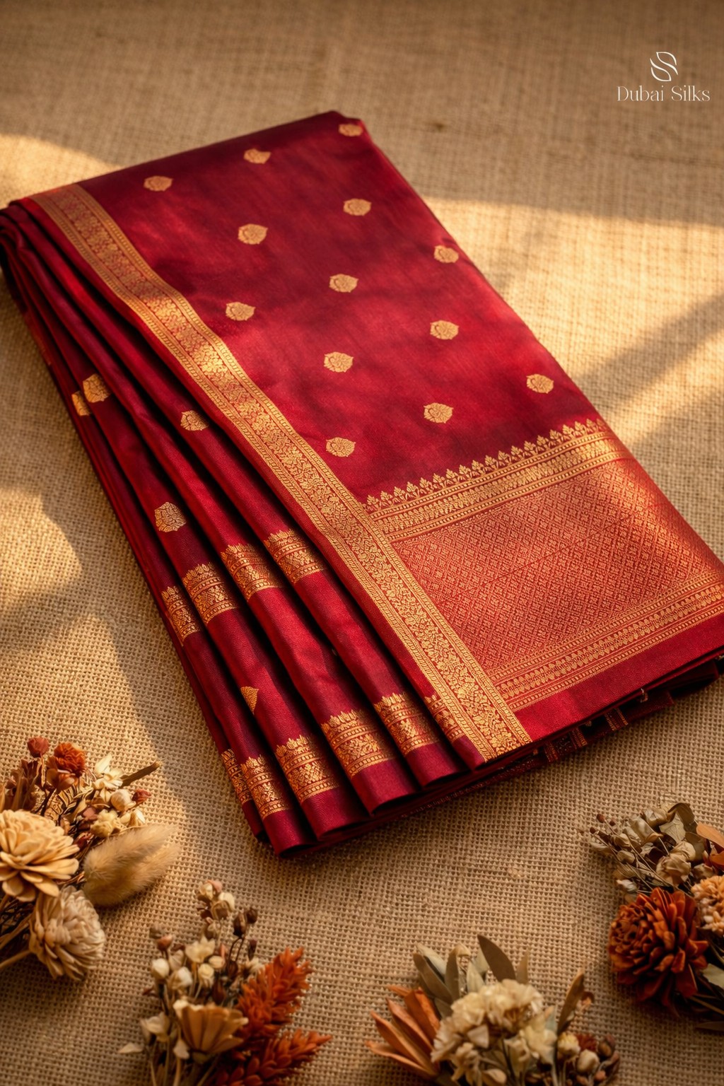 Double Border Pure Silk